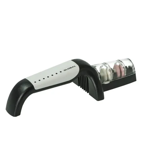 Affilacoltelli con 2 mole affilatrici in ceramica in diverse granularità G-91/SB Cm.23,5x8,5x6 - Global