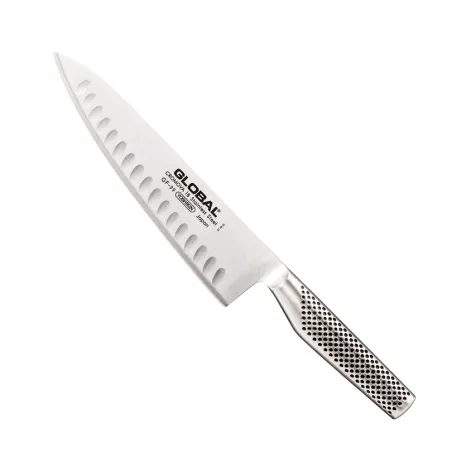 Coltello da cuoco con lama alveolata GF-99 Cm.20,5/33,5 - Global