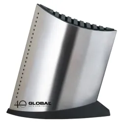 Ceppo coltelli per 9 coltelli '40th Anniversary Global' Cm.25,5x11x27,5 - Global