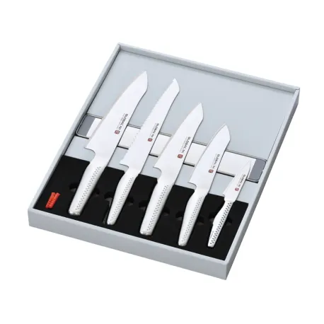 Set 5 coltelli 'NI' con barra magnetica GN-5005AR/M30 - Global