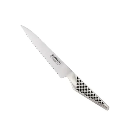 Coltello multiuso ondulato destrorsi GS-14R Cm.15/26 - Global