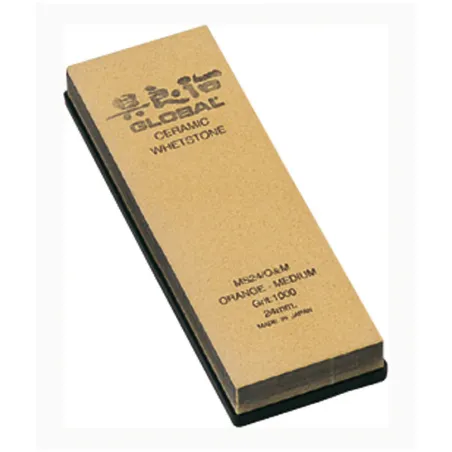 Pietra per affilare in ceramica 'Professional' con grana 1000 Cm.7x21x2,4 - Global