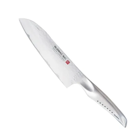 Coltello Santoku 'Sai' martellato SAI-03 Cm.19/34 - Global