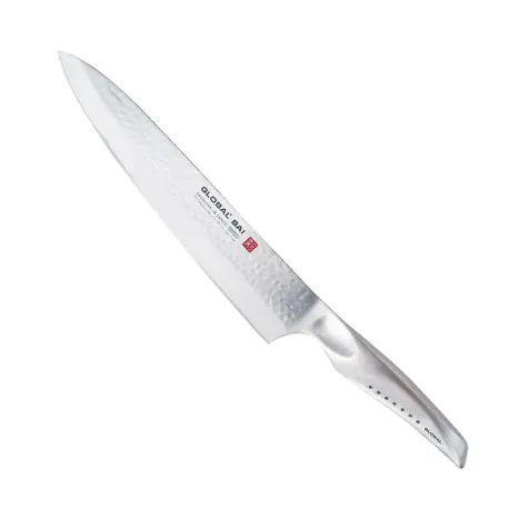 Coltello trinciare 'Sai' martellato SAI-06 Cm.25/40 - Global