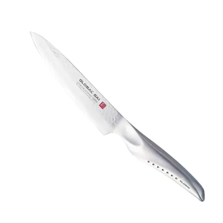 Coltello Universale 'Sai' martellato SAI-M02 Cm.14,5/27,5 - Global