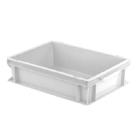 Contenitore Europa bianco ad uso alimentare, Cm.37×27×11,7 H. - Pavoni