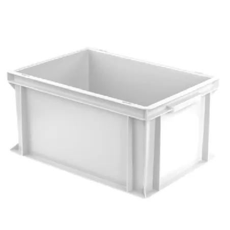 Contenitore Europa bianco ad uso alimentare, Cm.37×27×31,7 H. - Pavoni