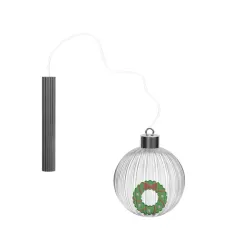 Christmas Tales, Lampada palla di Natale ghirlanda - Ichendorf