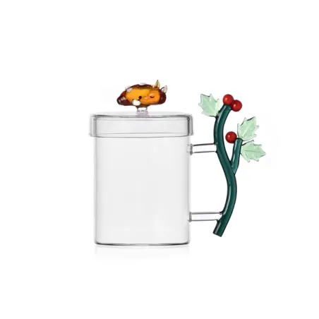 Woodland Tales, Tisaniera agrifoglio e cerbiatto sdraiato - Ichendorf