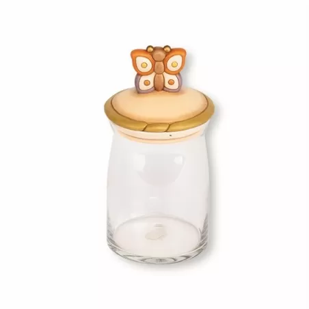 Barattolo in vetro grande country farfalla - Thun