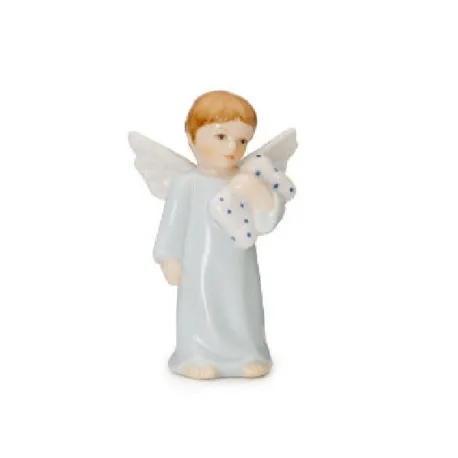Angelo con cuscino, maschio - Royal Copenhagen