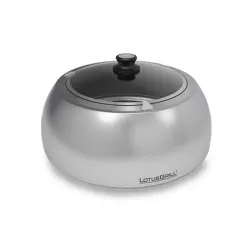 Coperchio in acciaio e vetro per barbecue standard - Lotus Grill