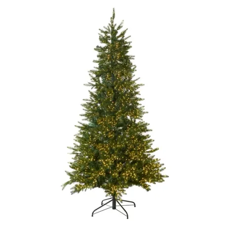 Gli alberi di Natale, Albero di Natale Cm.118x210H. con 3000 micro led e 8 effetti luce - L'oca Nera
