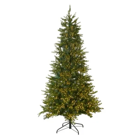 Gli alberi di Natale, Albero di Natale Cm.118x210H. con 3000 micro led e 8 effetti luce - L'oca Nera