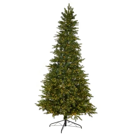 Gli alberi di Natale, Albero di Natale Cm.134x240H. con 4000 micro led e 8 effetti luce - L'oca Nera
