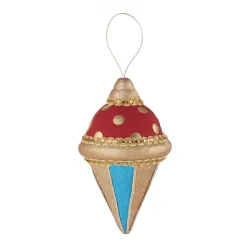 Merry circus, Decorazioni da appendere con fascia oro - L'oca Nera