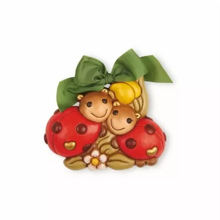 Formella media coppia coccinelle - Thun