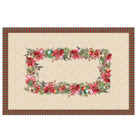 Stelle di Natale, Runner Cm.155x50, 2 posti - L'oca Nera