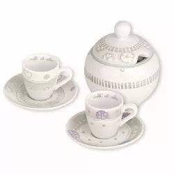 Set 2 tazzine espresso + zuccheriera l.e. 2015 - Thun