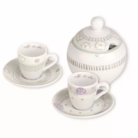 Set 2 tazzine espresso + zuccheriera l.e. 2015 - Thun