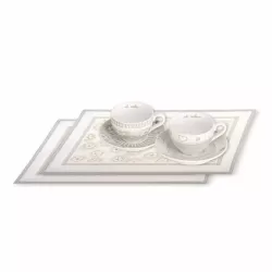 Set 2 tazze cappuccino + 2 tovagliette americane l.e. 2015 - Thun