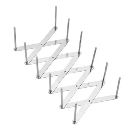 Supporto ribs estensibile in acciaio inox 5 spazzi - Texas Club