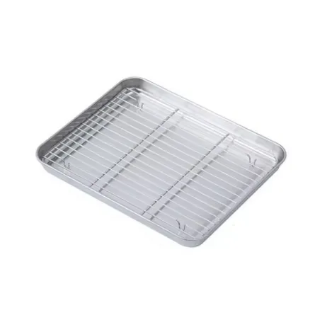 Teglia con griglia antiaderente Cm.25x20x2,5 - Texas Club