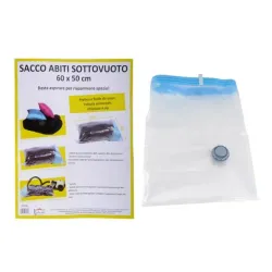 Sacco abiti sottovuoto Cm.60x50