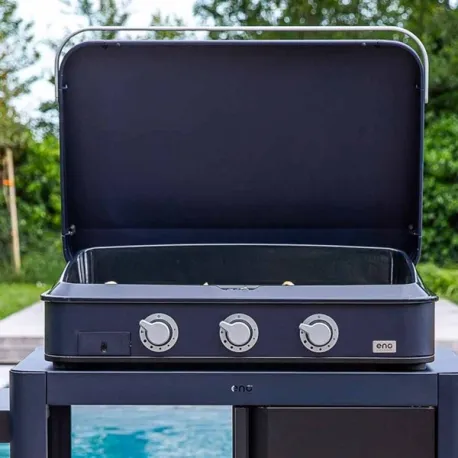 Plancha a Gas - Enosing - Plancha a Gas Cm.80, Blu navi - Eno