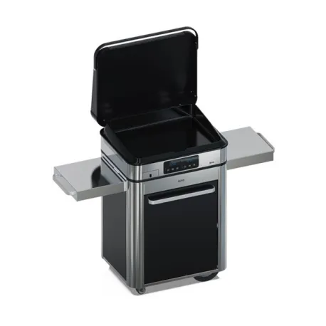 Carrello da esterno con plancha elettrica - Enosing - Plancha a Gas Cm.65, Blu navi - Eno