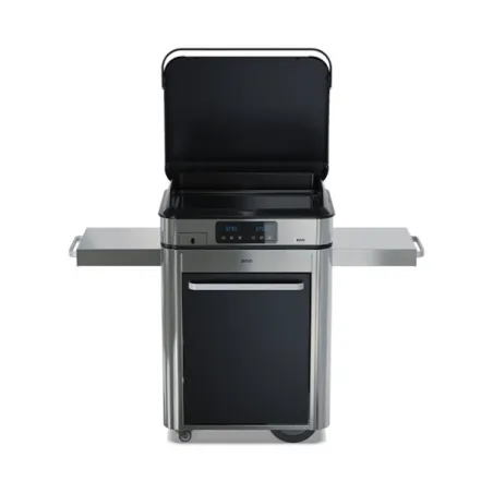 Carrello da esterno con plancha elettrica - Enosing - Plancha a Gas Cm.65, Blu navi - Eno