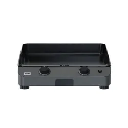 Plancha a Gas - Fusion - Plancha a Gas Cm.60, Grigio scuro - Eno