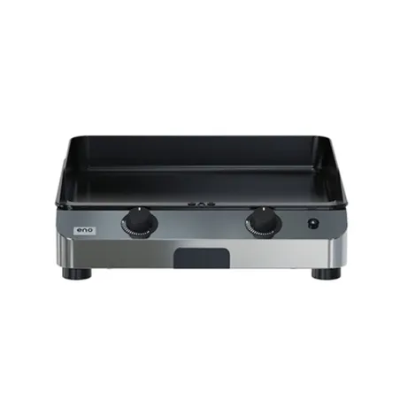 Plancha a Gas - Fusion - Plancha a Gas Cm.60, Nero e inox - Eno