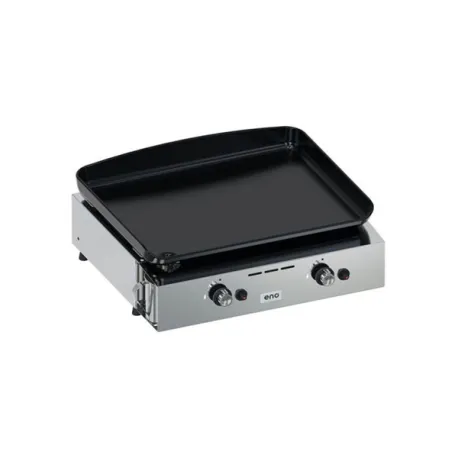 Plancha a Gas - Intial - Plancha a Gas Cm.50, Nero e inox - Eno