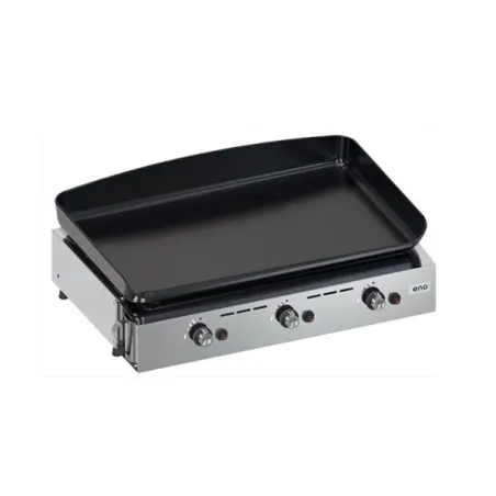 Plancha a Gas - Intial - Plancha a Gas Cm.65, Nero e inox - Eno