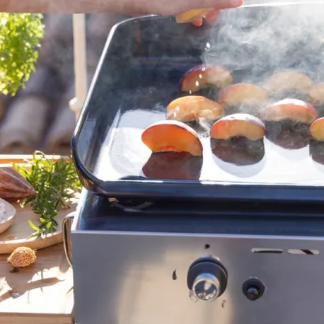 Plancha a Gas - Intial - Plancha a Gas Cm.65, Nero e inox - Eno