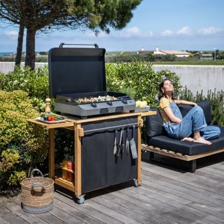 Carrello da esterno - Emile Dessert - HPL e legno - Eno