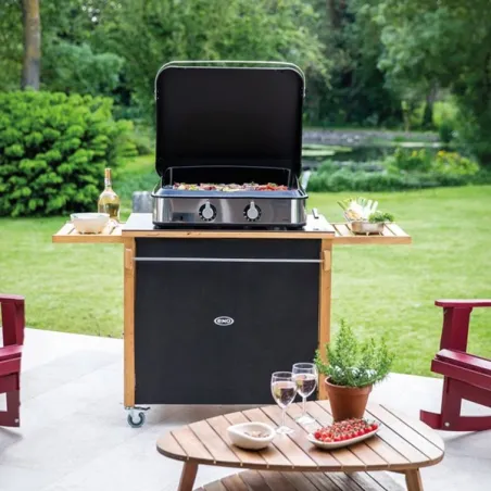 Carrello da esterno - Emile Dessert - HPL e legno - Eno