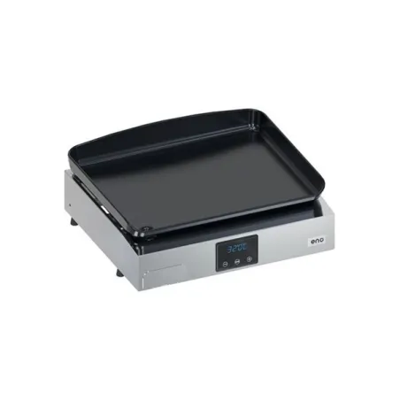 Plancha elettrica - Intial - Plancha a Gas Cm.50, Nero e inox - Eno