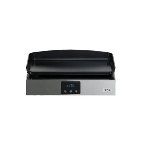 Plancha elettrica - Intial - Plancha a Gas Cm.50, Nero e inox - Eno