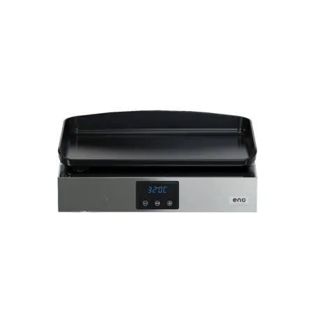Plancha elettrica - Intial - Plancha a Gas Cm.50, Nero e inox - Eno