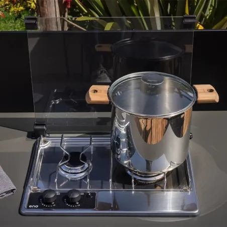 Piano di cottura a gas da incasso - Universale - Inox