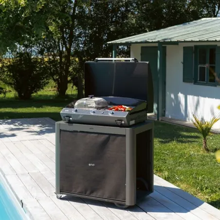 Carrello da esterno - Achille - Grigio scuro - Eno