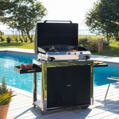 Carrello da esterno - Achille - Inox - Eno