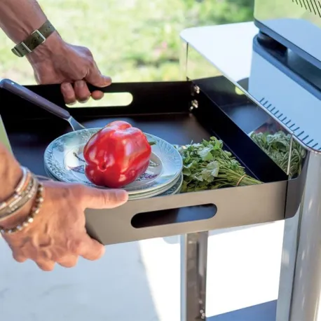 Mensola/Vassoio - Achille - Nero - Eno