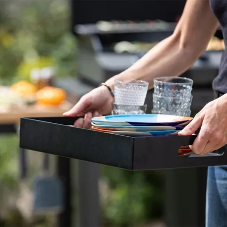 Mensola/Vassoio - Achille - Nero - Eno