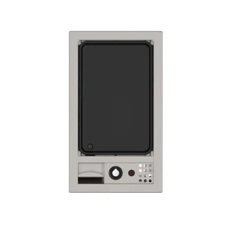 Plancha da incasso a gas tribu - Universale - Inox