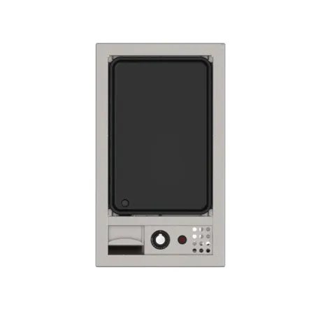 Plancha da incasso a gas tribu - Universale - Inox