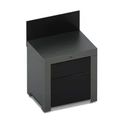 Cucina da esterno - Modulo - 2 cassetti Cm.80, Grigio scuro - Eno 2