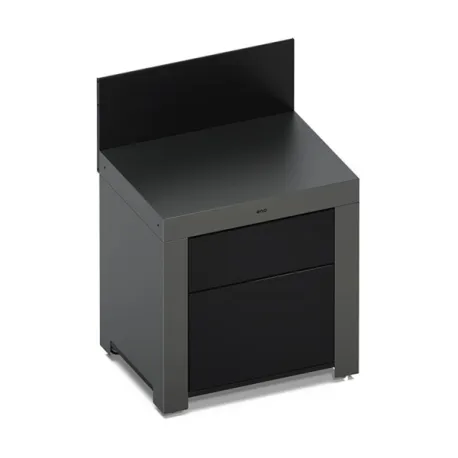 Cucina da esterno - Modulo - 2 cassetti Cm.80, Grigio scuro - Eno